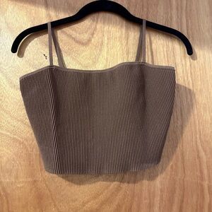 Aritzia Babaton Sculpt Knit Cropped Camisole